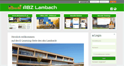 Desktop Screenshot of moodle.abzlambach.at